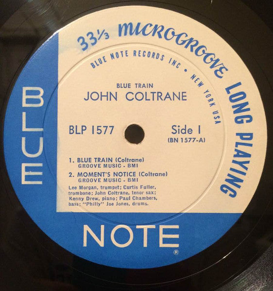 John Coltrane – Blue Train (1957) - VG- (low grade) LP Record 1962 Blue Note USA Mono Vinyl (RVG EAR NYC/47 W 63rd) - Jazz / Bop - Shuga Records