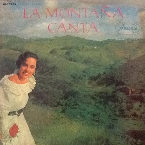 Various – La Montaña Canta - VG LP Record 1960s Ansonia USA Vinyl - Latin / Jibaro