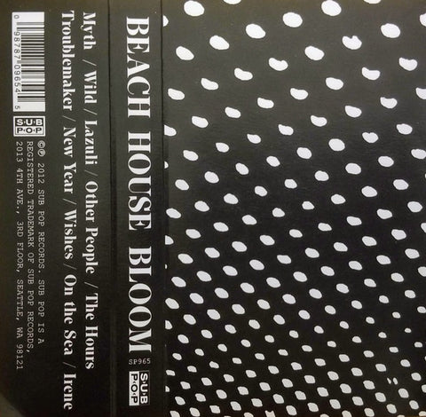 Beach House – Bloom - New Cassette 2017 Sub Pop Black Tape - Indie Rock / Dream Pop