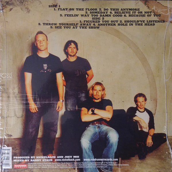 Nickelback ‎– The Long Road (2003) - New LP Record 2017 Roadrunner USA Vinyl - Hard Rock / Grunge - Shuga Records