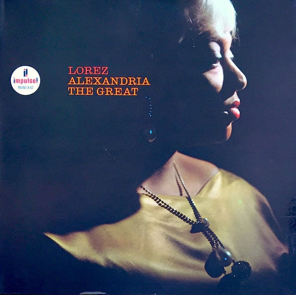 Lorez Alexandria – Alexandria The Great - VG LP Record 1964 Impulse! USA Mono Vinyl - Jazz / Cool Jazz / Vocal - Shuga Records