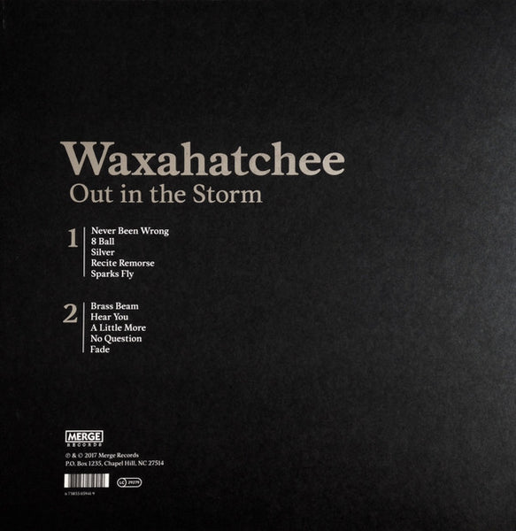 Waxahatchee - Out in the Storm - New LP Record 2017 Merge USA Vinyl, Poster & Download - Indie Rock / Alternative Rock - Shuga Records