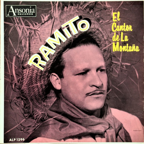 Ramito Con Toñito Ferrer Y Sus Jibaros Modernos – El Cantor De La Montaña - Vol. 3 - VG LP Record 1960s Ansonia USA Vinyl - Latin / Merengue / Jibaro