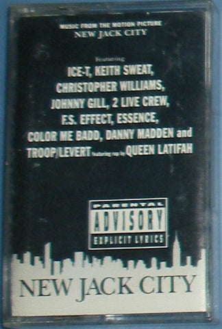 Various – (Music From The Motion Picture Soundtrack) New Jack City - Used Cassette 1991 Giant Tape - RnB/Swing / New Jack Swing / Hip Hop / Soundtrack