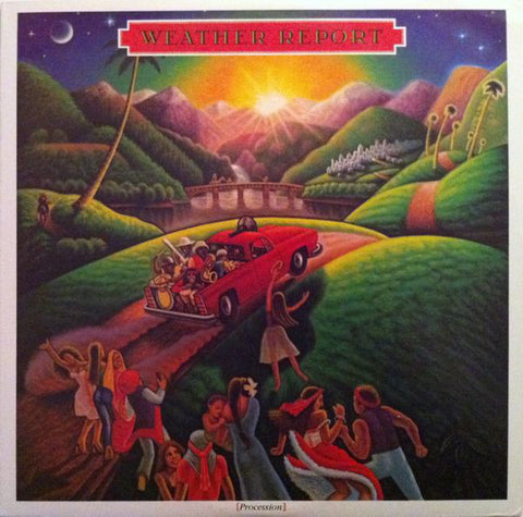 Weather Report – Procession - VG+ LP Record 1983 Columbia USA Vinyl - Jazz / Fusion