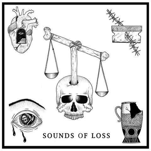 Orthodox – Sounds Of Loss - Mint- LP Record 2017 Unbeaten Black w/White Splatter & Insert - Rock / Metalcore