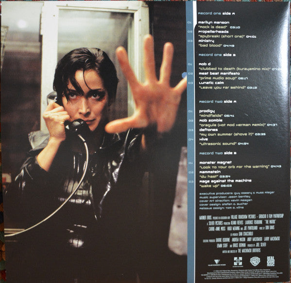 Various ‎– The Matrix: Music From The Motion Picture (1999) - New 2 LP Record 2017 Real Gone Music ‎USA Red & Blue Pill Colored Vinyl - Soundtrack / Alternative Rock / Techno / Industrial - Shuga Records