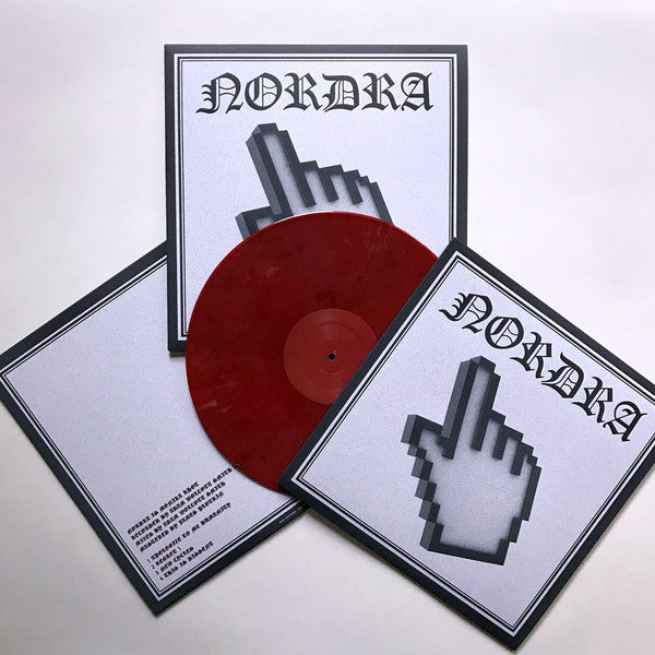 Nordra - S/T - New Vinyl Record 2017 SIGE Limited Edition Pressing on 'Dried Blood' Color Vinyl (Only 300 Made) - Ambient Doom