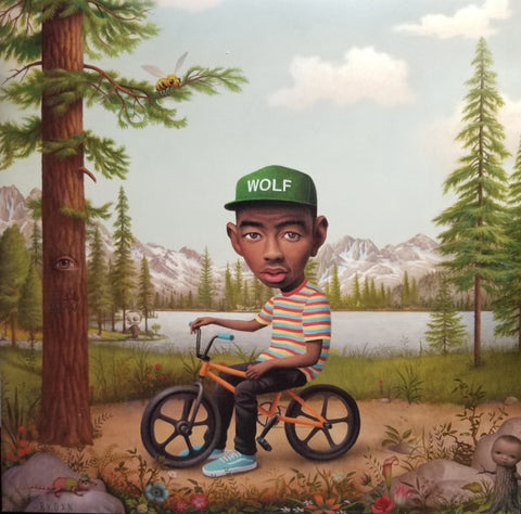 Tyler, The Creator – Wolf - Mint- 2 LP Record 2014 Odd Future Pink Vinyl, CD & Insert - Hip Hop