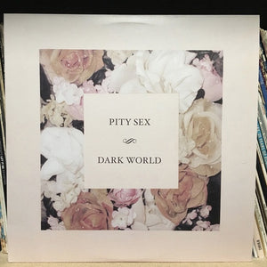Pity Sex ‎– Dark World (2012) - Mint- EP Record 2015 Run For Cover Pink/White/Red Starburst Vinyl - Indie Rock / Emo