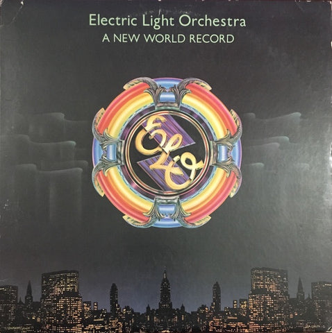 Electric Light Orchestra ELO‎– A New World Record - VG LP Record 1976 United Artists USA Jet USA Vinyl - Prog Rock / Symphonic Rock