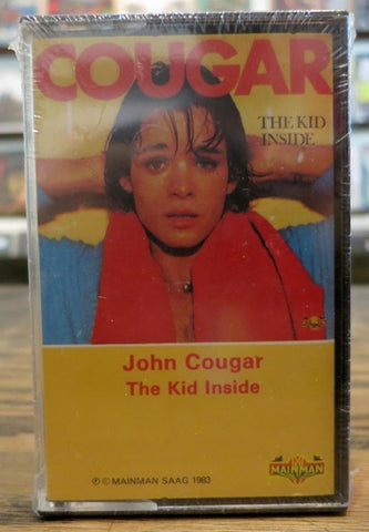 John Cougar – The Kid Inside - Used Cassette 1982 Mainman Tape - Folk Rock / Rock & Roll