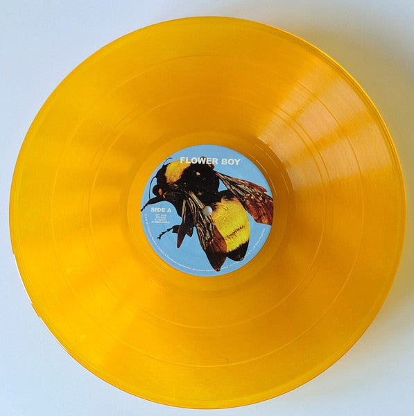 Tyler, The Creator – Scum Fuck Flower Boy - Mint- 2 LP Record 2017 Columbia Golf Wang Exclusive Bumble Bee Yellow Vinyl & Insert - Hip Hop / Pop Rap - Shuga Records