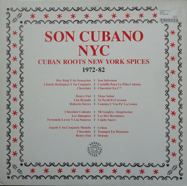 Various ‎– Son Cubano NYC (Cuban Roots New York Spices 1972-82) - New 2 LP Record 2004 Honest Jon's UK Import Vinyl - World / Afro-Cuban Jazz / Cubano / Salsa