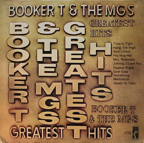 Booker T. & The M.G.'s – Booker T. & The M.G.'s Greatest Hits (1970) - VG+ LP Record 1972 Stax USA Vinyl - Soul / Funk