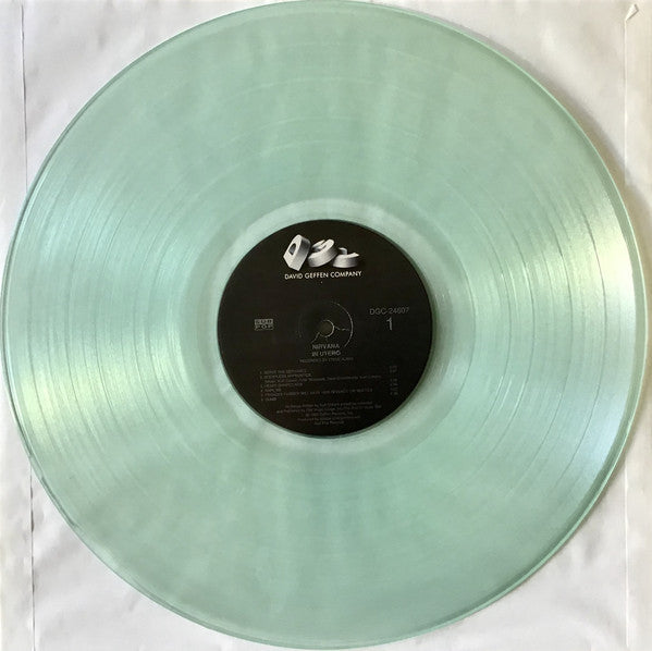 Nirvana – In Utero - Mint- LP Record 1993 DGC USA Original Clear Vinyl & In Shrink - Grunge - Shuga Records