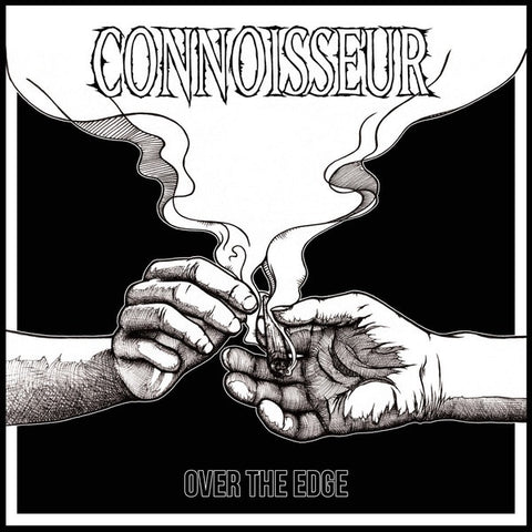 Connoisseur – Over The Edge - New LP Record 2017 Tankcrimes Clear/Black Smoke Vinyl - Hardcore / Sludge Metal