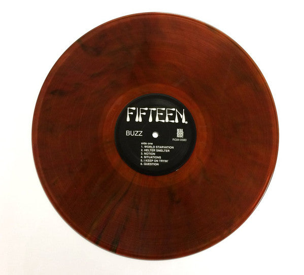Fifteen ‎– Buzz (1994) - New Vinyl Record 2017 Real Gone Music First Ever Reissue on Maroon Vinyl (Limited to 1000!) - 90's Cali Punk