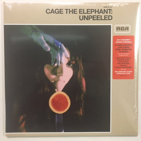 Cage the Elephant - Unpeeled - New 2 LP Record 2017 USA Vinyl & Download - Alternative Rock / Indie Rock