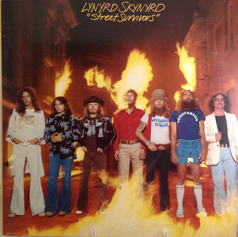 Lynyrd Skynyrd ‎– Street Survivors - VG- LP Record 1977 MCA USA Vinyl - Southern Rock / Classic Rock