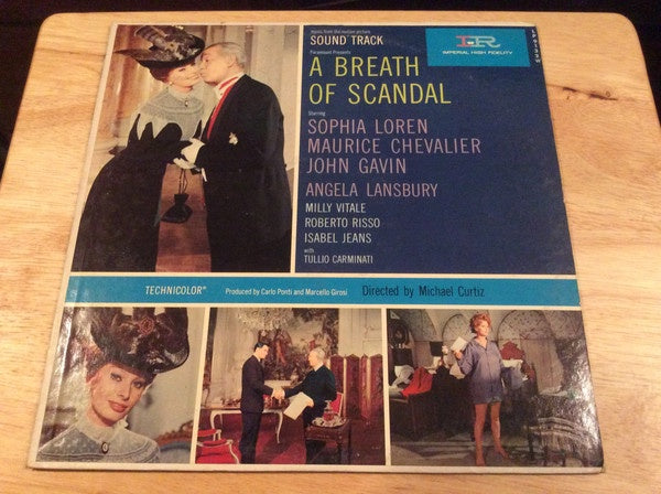 Alessandro Cicognini – A Breath of Scandal - VG+ LP Record 1959 Imperial USA Vinyl - Soundtrack - Shuga Records
