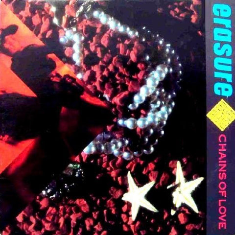 Erasure ‎– Chains Of Love - VG+ 12" EP Record 1988 Sire USA Vinyl - Synth-pop