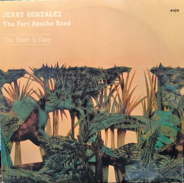 Jerry Gonzalez & The Fort Apache Band – The River Is Deep - VG+ LP Record 1982 Enja Germany Vinyl - Latin Jazz / Afro-Cuban - Shuga Records
