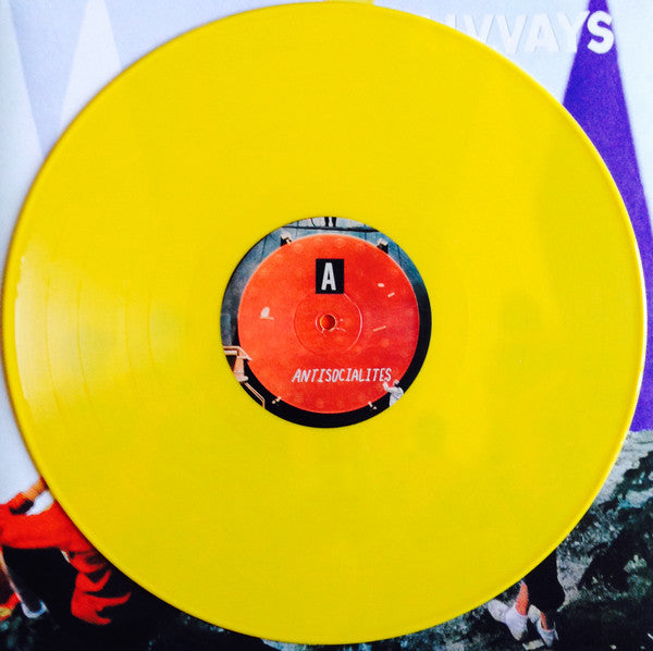 Alvvays - Antisocialites - New Lp Record 2017 Polyvinyl Clear with Yellow Splatter Vinyl & Download - Indie Pop