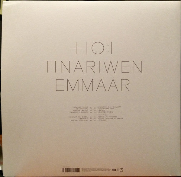 Tinariwen – Emmaar - New 2 LP Record 2014 Anti- USA Vinyl - World / Folk / Blues - Shuga Records