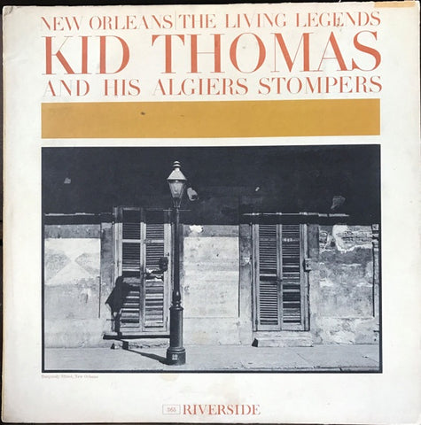 Kid Thomas And His Algiers Stompers – New Orleans: The Living Legends - VG+ LP Record 1961 Riverside USA Mono Vinyl - Jazz / Dixieland