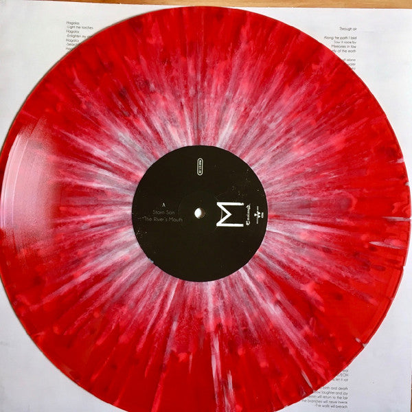 Enslaved - E - New Vinyl Record 2017 Nuclear Blast 'Indie Exclusive' 2-LP Pressing on 'Red with Bone and Grey Splatter' Vinyl with Etched D-Side (Limited to 900!) - Black / Prog Metal - Shuga Records