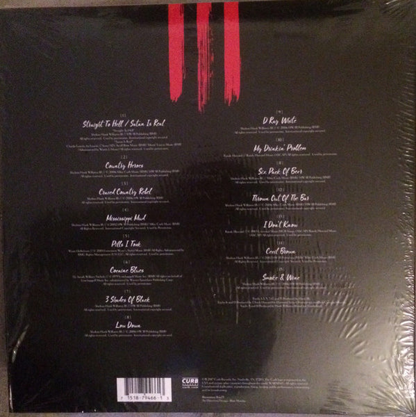 Hank Williams III ‎– Greatest Hits (2017) - New LP Record 2021 Curb Vinyl - Country - Shuga Records
