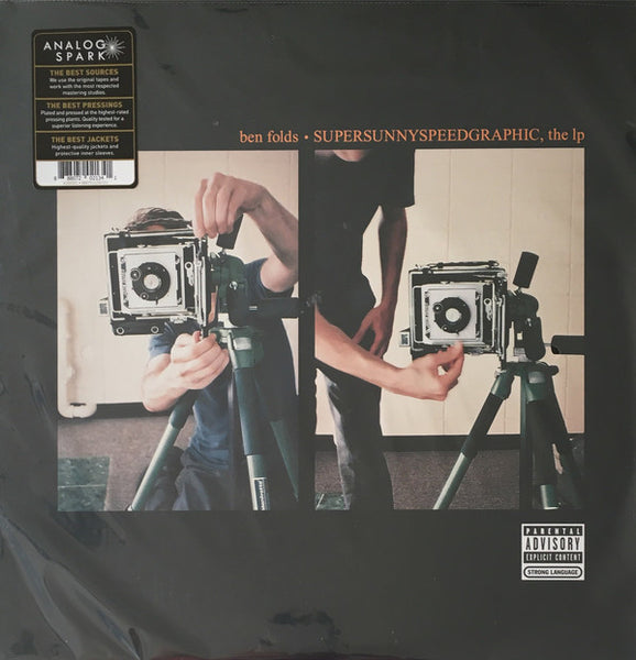 Ben Folds ‎– Supersunnyspeedgraphic, The LP (2006) -  New 2 Lp Record 2017 Analog Spark USA 180 gram Vinyl - Alternative Rock - Shuga Records