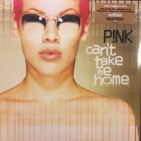 P!NK - Can't Take Me Home - Mint- 2 LP Record 2017 RCA LaFace Arista Gold Vinyl - Pop / Pop Rap - Shuga Records