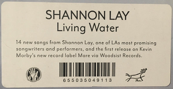 Shannon Lay ‎– Living Water - New LP Record 2017 Woodist USA Vinyl & Download - Folk / Folk Rock - Shuga Records