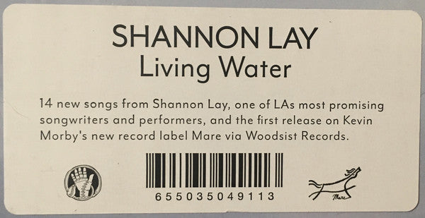 Shannon Lay ‎– Living Water - New LP Record 2017 Woodist USA Vinyl & Download - Folk / Folk Rock