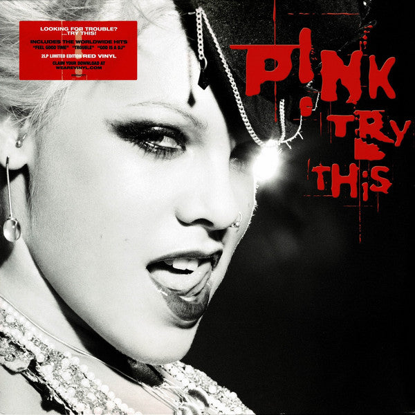P!NK - Try This - New 2 LP Record 2017 RCA/Sony Europe Red Vinyl - Pop Rock