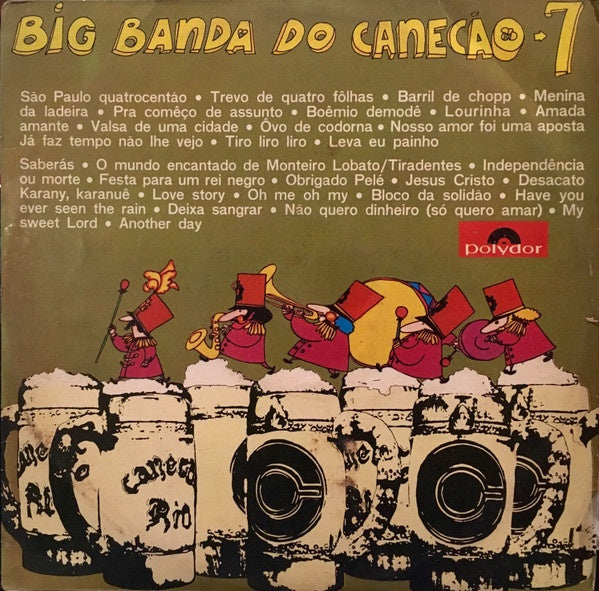 Big Banda do Canecão – Big Banda Do Canecão N° 7 - VG LP Record 1971 Polydor Brazil Vinyl - Latin / Samba / Marches