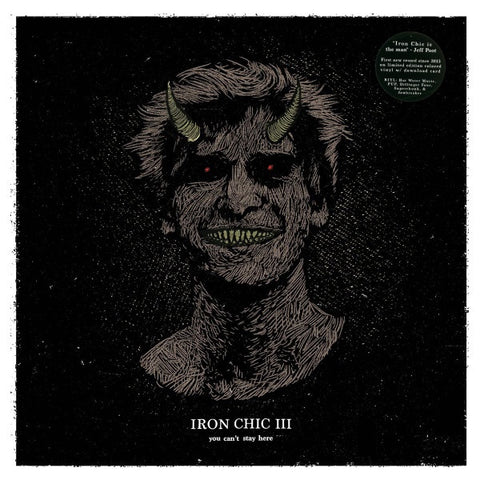 Iron Chic III – You Can't Stay Here - Mint- LP Record 2017 SideOneDummy Gold Vinyl, Insert & Download - Rock / Punk