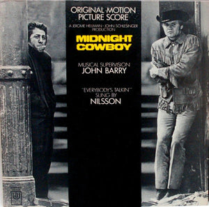 Harry Nilsson / John Barry - Midnight Cowboy - Mint- (VG Cover) 1969 Stereo USA - Soundtrack
