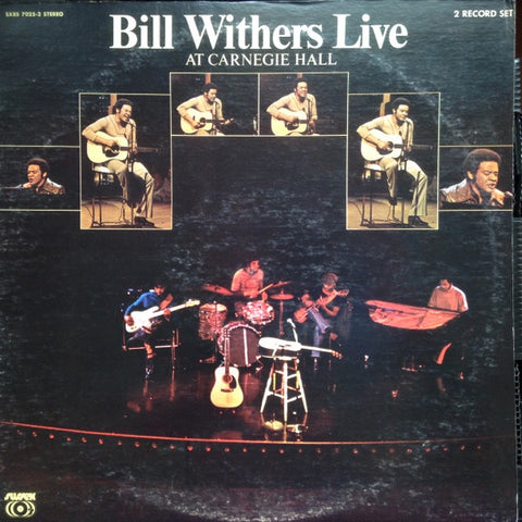 Bill Withers – Bill Withers Live At Carnegie Hall - Near Mint- 2 LP Record 1973 Sussex USA Original Vinyl - Soul / Funk
