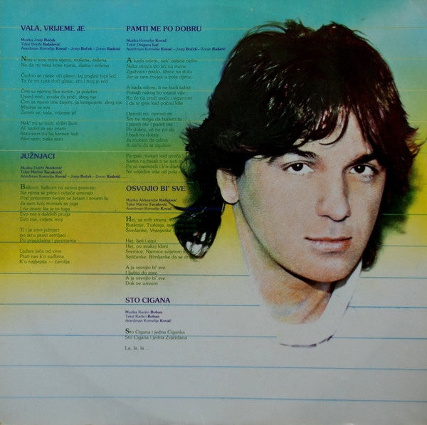 Zdravko Čolić – Ti Si Mi U Krvi - VG+ (no original cover) LP Record 1985 Kamarad Diskoton Yugoslavia Vinyl - Rock / Pop - Shuga Records