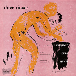 Various – Three Rituals - VG- 1955 USA - Field Recording, Folk