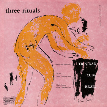 Various – Three Rituals - VG- 1955 USA - Field Recording, Folk