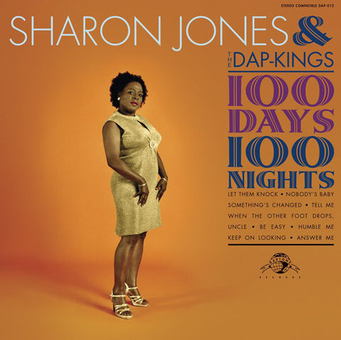 Sharon Jones & The Dap-Kings ‎– 100 Days, 100 Nights - New LP Record 2007 Daptone Vinyl & Download - Soul / Rhythm & Blues / Funk