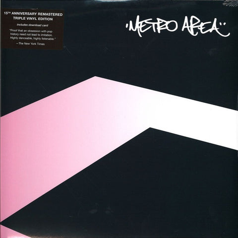 Metro Area – Metro Area (2002) - New 3 LP Record 2017 Environ Vinyl & Download - Deep House / Disco