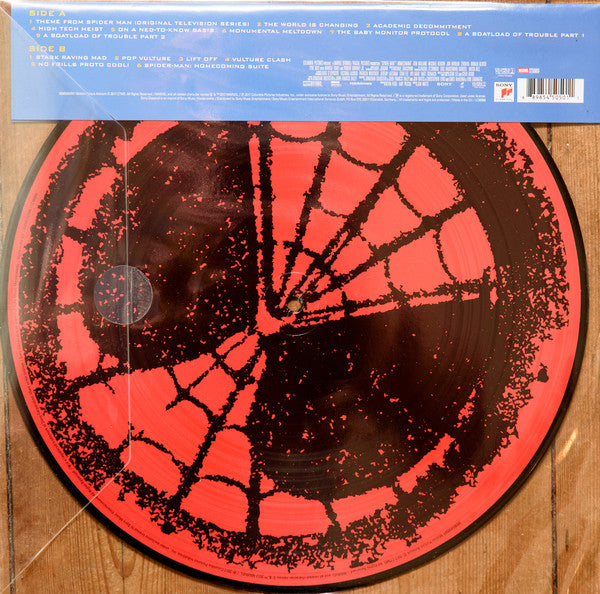 Michael Giacchino ‎– Spider-Man: Homecoming (Original Motion Picture) - New LP Record 2017 Sony Europe Picture Disc Vinyl - Soundtrack