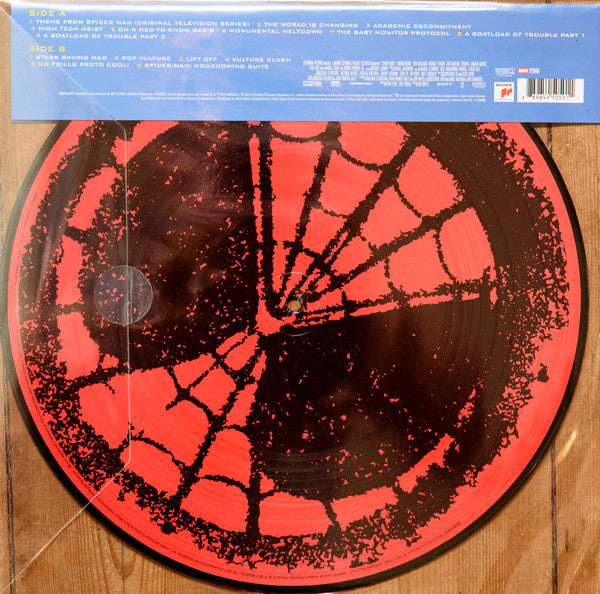 Michael Giacchino ‎– Spider-Man: Homecoming (Original Motion Picture) - New LP Record 2017 Sony Europe Picture Disc Vinyl - Soundtrack - Shuga Records