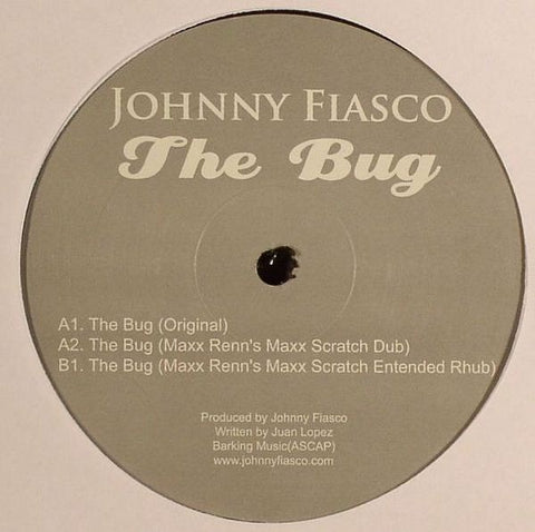 Johnny Fiasco – The Bug - New 12" Single Record 2007 Tonic USA Vinyl - Chicago Acid House / Deep House / Tech House