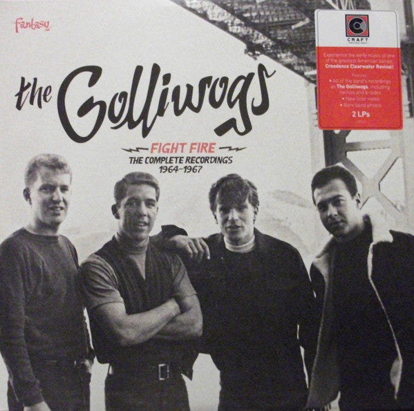 The Golliwogs – Fight Fire: The Complete Recordings 1964-1967 - New 2 LP Record 2017 Fantasy Craft Recordings USA Vinyl - Rock / Garage Rock - Shuga Records
